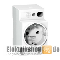 SCHUKO-Steckdose 16A Verteilereinbau A9A15310 Schneider Electric