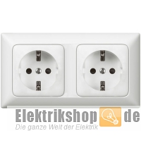 Steckdose 2-fach waagerecht volle Platte Creo uw 776172 Legrand