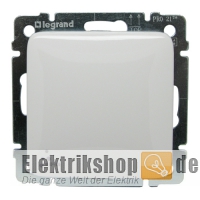 Aus/Wechselschalter mit Wippe IP44 Creo ultraweiß 776701 Legrand