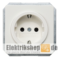 Schuko-Steckdose mit Kinderschutz Delta profil tw 5UB1405 Siemens