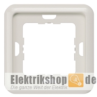 1-fach Rahmen 80-mm-Maß Delta profil titanweiß 5TG1811 Siemens