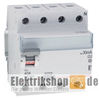 FI-Schutzschalter 40A/0,03A 4-polig TX³ 411765 Legrand