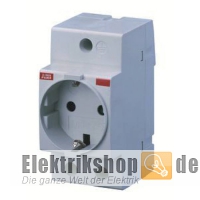 SCHUKO-Steckdose Reiheneinbau 2pol+PE M1175 ABB