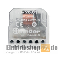 Stromstoßschalter für UP-Dose 230V 10A 1S 26.01.8.230.0000 Finder