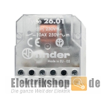 Stromstoßschalter für UP-Dose 230V 10A 1S 26.01.8.230.0000 Finder