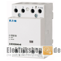 Installationsschütz 40A 4S 230V AC Z-SCH230/40-40 Eaton