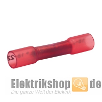 Stoßverbinder isoliert 0,5-1 mm² rot 670WS Klauke