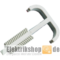 200 Stk. Doppelsteckhaken 4-12mm grau BFM-DSH 4-12 RED