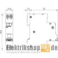 FI-LS Schalter B 16/0,03A 1TE 5SV1316-6KK16 Siemens