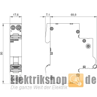 Brandschutzschalter 10A B-Char. 1TE 5SV6016-6KK10 Siemens