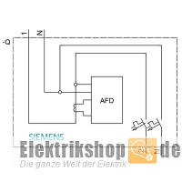 Brandschutzschalter 10A B-Char. 1TE 5SV6016-6KK10 Siemens