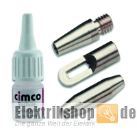 Service-Set mit Glasfaser-Fixkleber für KatiBlitz 142150 Cimco