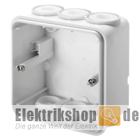 Aufputzgehäuse für Steckdose mit FI-Schutzschalter IP44 GW95527 Gewiss