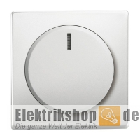 Pur Edelstahl Dimmer-Zentralscheibe Drehknopf 6540-866-102 Busch Jaeger