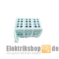 Hauptleitungabzweigklemme 3-polig je Pol 2x25/2x16 mm² KH23C Hager Hauptleitungabzweigklemme 3-polig je Pol 2x25/2x16 mm² KH23C Hager