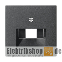 Abdeckung UAE/IAE ISDN Netzwerk System 55 anthrazit 027028 Gira