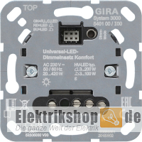 Universal-LED-Dimmeinsatz Komfort System 3000 540100 Gira
