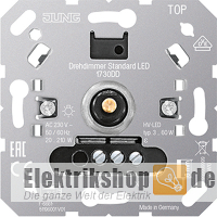 Drehdimmer Standard mit Druckschalter 3-210W 1730 DD Jung