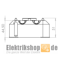 HW-Abzweigkasten 104x104 mit Schraubdeckel E116 F-tronic