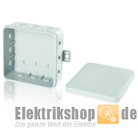 10 Stk. Abzweigkasten AP/FR IP54 75x75x40 grau E125 F-tronic