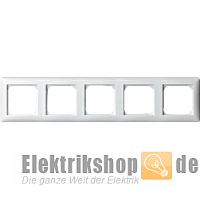 K55 BBwhite Rahmen 5-fach reinweiß K552515/04BB KLEIN