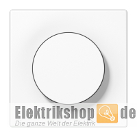 Abdeckung Drehdimmer alpinweiß LS 1740 WW Jung