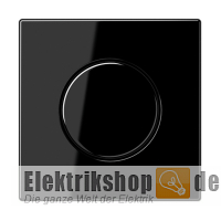Abdeckung Drehdimmer schwarz LS1740SW Jung