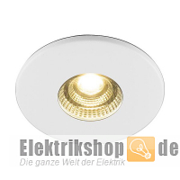 LED-Einbaustrahler rund 4,5W dimmbar 3000K 230V L44040102 weiß EVN