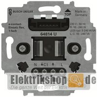 Busch E-Contact-Einsatz flex 64814 U Busch Jaeger