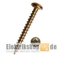 200 Stk. Kreuzschlitzschraube Pan Head verzinkt 4x40 Dresselhaus