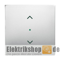 Pur Edelstahl Wippe flex 1-fach Symbol Jalousie 6232-10-866 Busch Jaeger