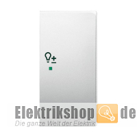 Pur Edelstahl Wippe flex 2-fach Symbol Dimmer rechts 6234-22-866 Busch Jaeger