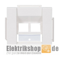 K55 BBwhite Zentralscheibe UAE 2-fach reinweiß V55UAE2X8/04E EGB