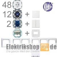 1-Familienhaus Paket K55 BBwhite reinweiß KLEIN