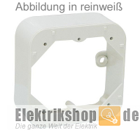 KLEIN SI Aufputzgehäuse 1-fach cremeweiß KAPG/12