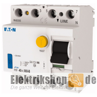 FI-Schalter TYP B 40A 30mA 4-polig PXF-40/4/003-B Eaton