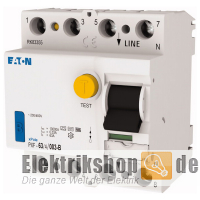 FI-Schalter TYP B 63A 30mA 4-polig PXF-63/4/003-B Eaton