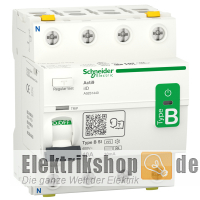 FI-Schalter TYP B-SI Allstromsensitiv 40A 30mA 4-polig A9Z61440 Schneider Electric