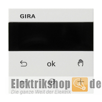 Raumtemperaturregler Display reinweiß glänzend 539303 Gira