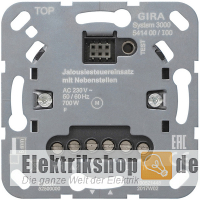 Jalousiesteuereinsatz System 3000 mit NS-Eingang 541400 Gira