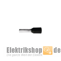 100 Stk. Isolierte Aderendhülsen 1,5/8 schwarz 2250-30-0044 RED