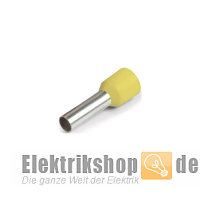 100 Stk. Isolierte Aderendhülsen 6/12 gelb 2250-30-0052 RED