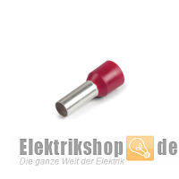 50 Stk. Isolierte Aderendhülsen 10/12 rot 2250-30-0053 RED