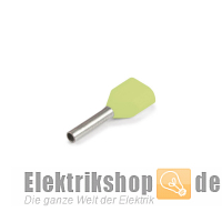 50 Stk. Zwillingsaderendhülsen 2x6/14 gelb 2250-30-0066 RED