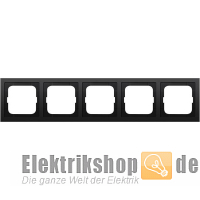 Future Linear Rahmen 5-fach schwarz matt 1725-885K Busch-Jaeger