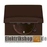 Steckdose m. erh. BS Allwetter 44 braun 20EUGKB-31-101 Busch Jaeger