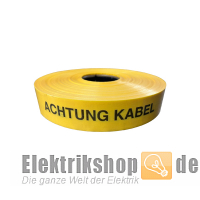 250m Rolle Trassenwarnband ACHTUNG KABEL NR.26 Cellpack
