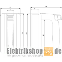 NH-Griff Gr. 000-3 Aufsteckgriff 3NX1015 Siemens