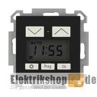 Klein K55BB Jalousie-Zeitschaltuhr schwarz matt K556411U-102/85
