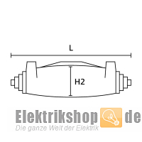 Gießharz-Verbindungsmuffe 3x1,5 bis 5x2,5 mm² 435-00080 Hellermann